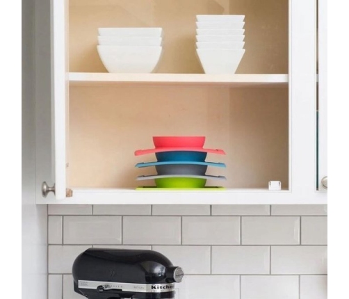 EZPZ Silikonowa Miseczka z Podkładką 2w1 Mini Bowl Różowa