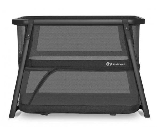 Kinderkraft Sofi Plus Łóżeczko Turystyczne z Funkcją Kojca Grey