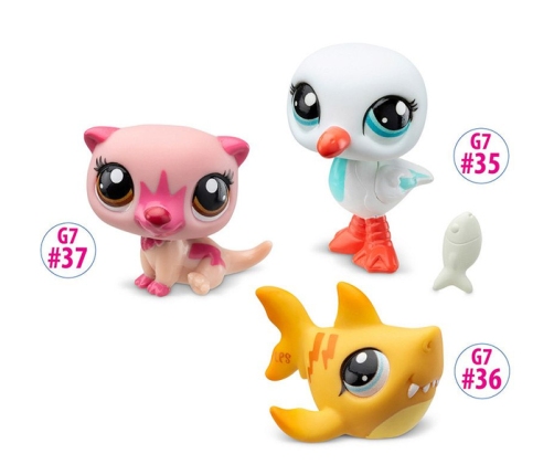 Tm Toys Littlest Pet Shop 3-pak Zwierzątek Island Vibes Wyspiarskie Klimaty LPS00550