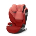 Cybex Solution S2 I-Fix Hibiscus Red 2023 Bērnu autosēdeklis 15-50 kg + Vasaras pārvalks