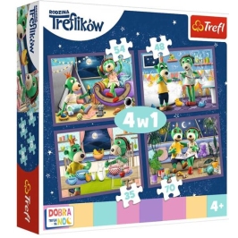 Trefl Puzzle Wieczorne Rytuały Treflików - Dobranoc, Trefliki na Noc