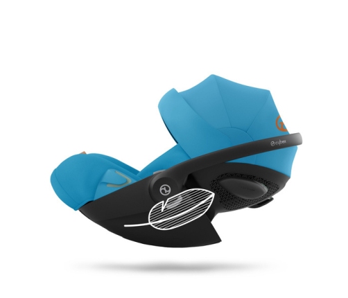Cybex Cloud G I-Size Plus Beach Blue Bērnu autosēdeklis 0-13 kg