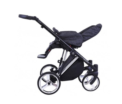 Kunert Molto Premium Black Bērnu rati 2in1