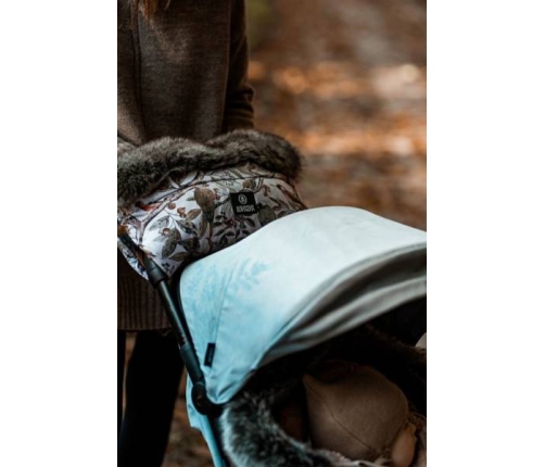 Makaszka Mufka do Wózka Glamour Green