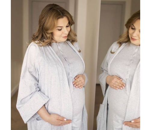 Eevi Lily Koszula Szara Melange XXL