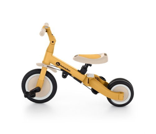 Petite&Mars Turbo Wielofunkcyjny Rowerek Trójkołowy 5w1 Intense Ochre