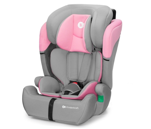 Kinderkraft Comfort Up I-Size Fotelik Samochodowy 9-36 kg Różowy