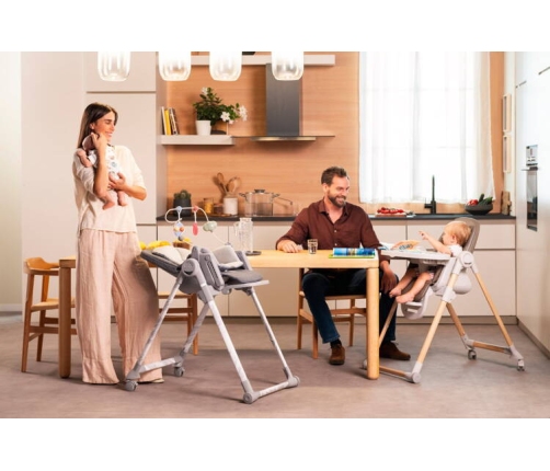 Chicco Polly Armonia Carrara Barošanas krēsliņš