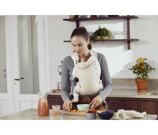 BeSafe Newborn Haven Nosidełko Dla Noworodków Jasny Szary