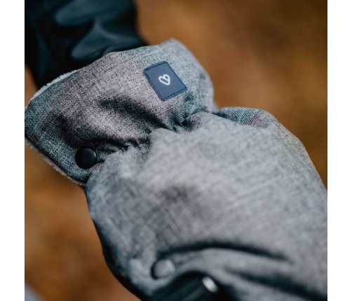 Zaffiro Melange Granate Divdaļīgie ratu cimdi