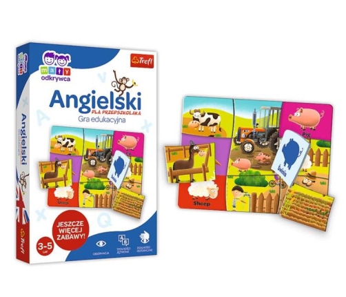 Trefl Angielski dla Przedszkolaka/Mały Odkrywca
