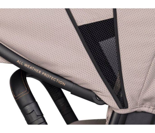 Cavoe Avec 2024 Wózek Głęboko-Spacerowy Bliźniaczy 2w1 Taupe