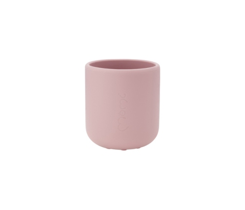 MoMi AMI Zestaw Silikonowych Naczyń dla Dzieci Różowy