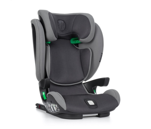 Petite&Mars Elite Fix I-Size Fotelik Samochodowy 15-36 kg Grey Air