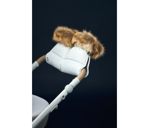 Anex Light Gray Варежки - муфта на коляску