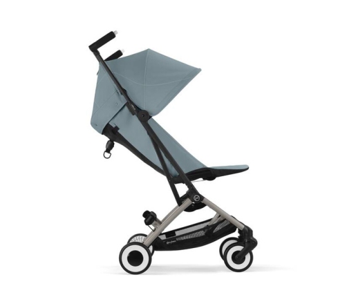 Cybex Libelle 2025 Stormy Blue Pastaigu rati + Cybex Aizsargbarjera
