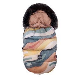 Makaszka Śpiworek Premium Do Wózka 12-36m Rainbow Mountain