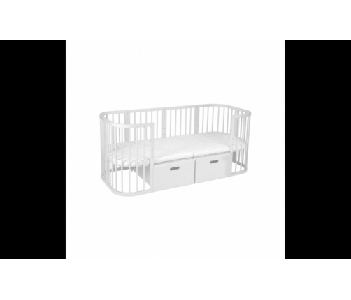 Waldin Rozszerzenie do Łóżeczka Białe