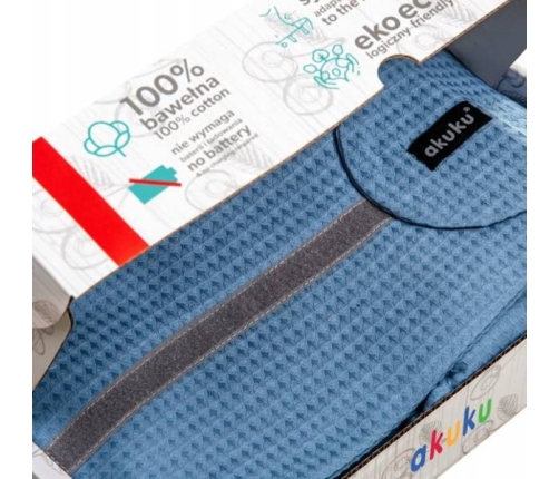 Akuku Medyczny Pas Rozgrzewajacy z Pestkami Wiśni