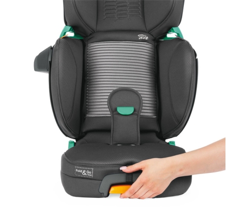 Chicco Fold&Go I-Size Fotelik Samochodowy Air Graphite