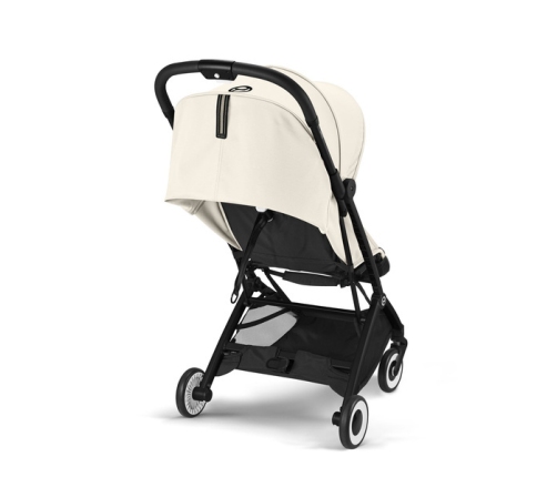 Cybex Orfeo Canvas White/Black Pastaigu rati