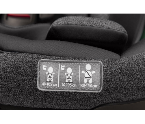 Chicco Bi-Seat I-Size Air Fotelik Samochodowy 0-36kg Black Air