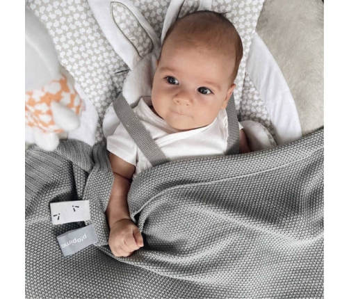 Piapimo HandyBlanky Kocyk Bambusowy 80x100cm Szary