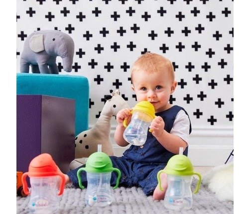 B.Box Innowacyjny Bidon Ze Słomką Różowy