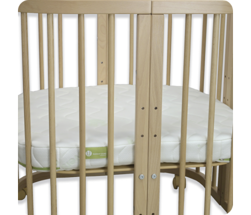 Fiki Miki Materac Fikuśny Sen do Łóżeczka Waldin 73×73 cm