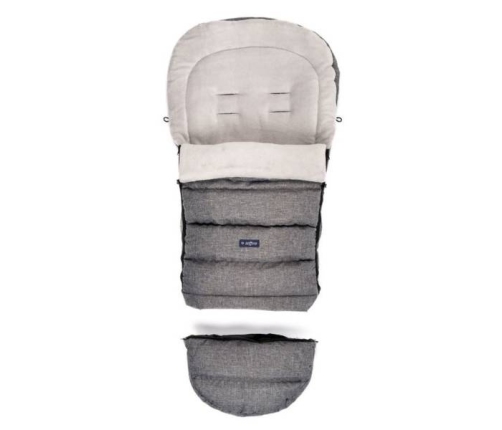 Zaffiro iGrow Plus Melange Grey Bērnu ratu guļammaiss