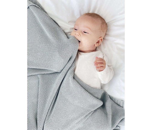 Piapimo HandyBlanky Kocyk Bambusowy 80x100cm Szary