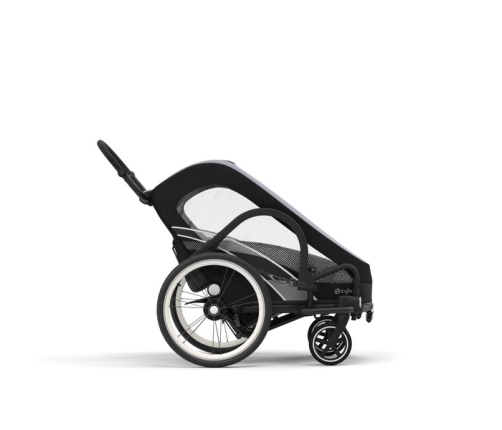 Cybex Zeno Bike All Black Спортивная коляска для бега Лыж - Велосипедный прицеп 4in1