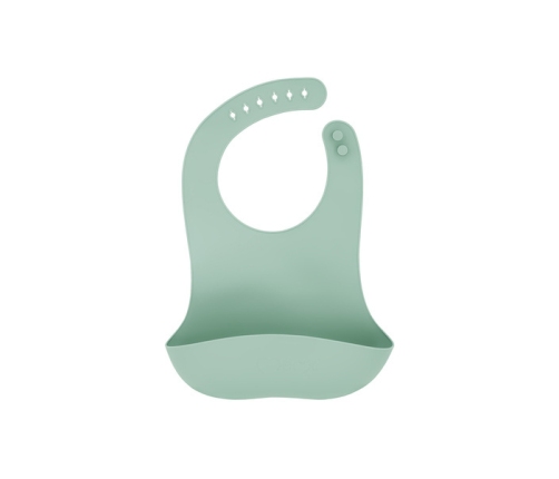 MoMi AMI Zestaw Silikonowych Naczyń dla Dzieci Zielony