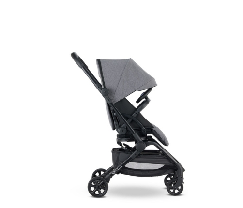 Mini by Easywalker Buggy Turn Kompaktowy Wózek Spacerowy z Obrotowym Siedziskiem 360 Soho Grey