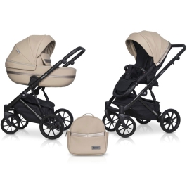 Riko Basic Delta Ecco 11 Camel Детская коляска 2в1 Riko Basic Delta Ecco 11 Camel Детская коляска 2в1