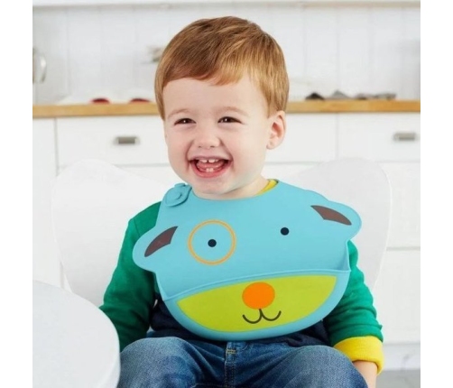 Skip Hop Śliniak Silikonowy Zoo Pies