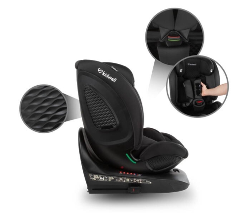 Kidwell GOCAR Fotelik Samochodowy 9-25 kg Black