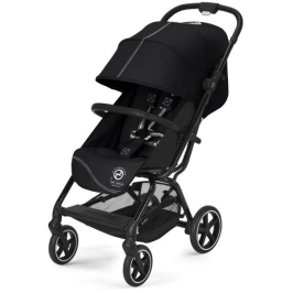 Cybex Eezy S Plus 2 Moon Black Sporta ratiņi