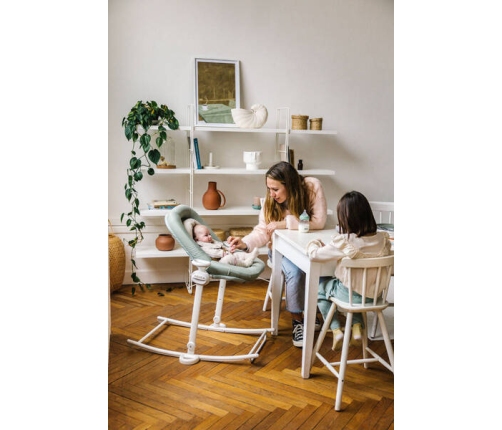 Beaba Bouncer Up&Down Plus Seagrass Šūpuļkrēsls