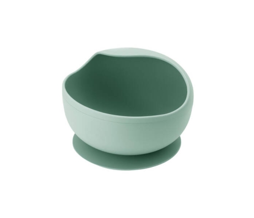 MoMi AMI Zestaw Silikonowych Naczyń dla Dzieci Zielony