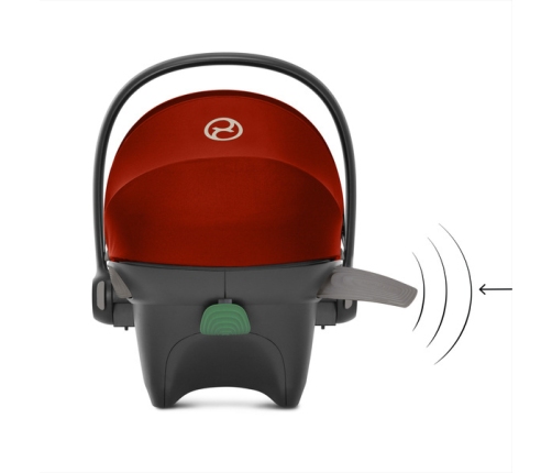 Cybex Aton S2 i-Size Fotelik Samochodowy 0-13kg Hibiscus Red 2023 + Cybex Baza One