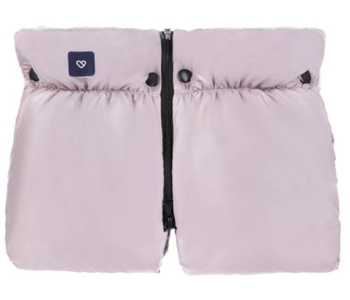 Divdaļīgie ratu cimdi Zaffiro Plush Pastel Pink