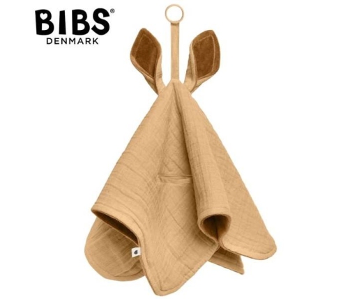 Bibs Cuddle Cloth Kangoroo Pieluszka Przytulanka z Zawieszką Na Smoczek Desert Sand