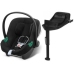 Cybex Aton B2 i-Size Fotelik Samochodowy 0-13kg + Baza One Volcano Black + Tapicerka Letnia White