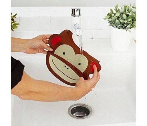 Skip Hop Śliniak Silikonowy Zoo  Małpa