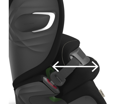 Cybex Pallas G I-Size Moon Black 2023 Bērnu autosēdeklis 9-50 kg + Vasaras pārvalks