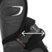 Cybex Pallas G I-Size Moon Black 2023 Bērnu autosēdeklis 9-50 kg + Vasaras pārvalks
