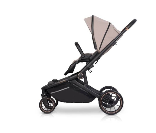 Cavoe Avec 2024 Wózek Głęboko-Spacerowy Bliźniaczy 2w1 Taupe