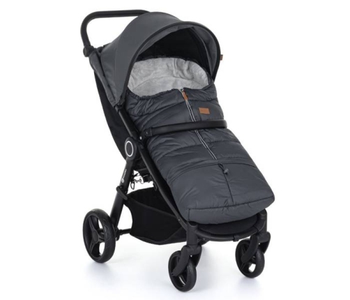 Petite&Mars Śpiworek Zimowy Jibot 3w1 Charcoal Grey