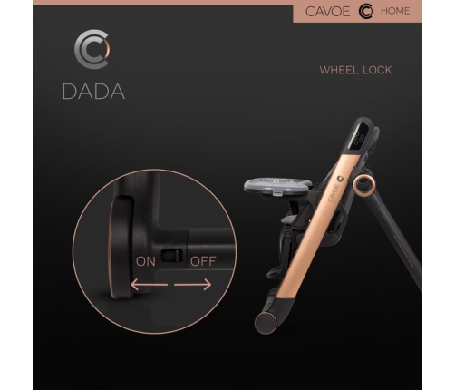 Cavoe Dada Krzesełko do Karmienia i Huśtawka Meteorite